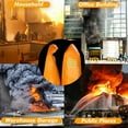 thumbnail image 6 of Fireproof Cloak, Fire Escape Cloak, Extra Big Fireproof Fiber Cape, Emergency Used as A Fire Blanket, Head Protection Fire Escape kit for Household, Office Home (Orange, 72 * 70in), 6 of 9