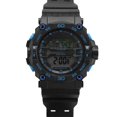 thumbnail image 2 of Men Outdoor Sports Military Watch Waterproof LED World Map Display Stopwatch Sport Digital Watch for Hiking Running, 2 of 4