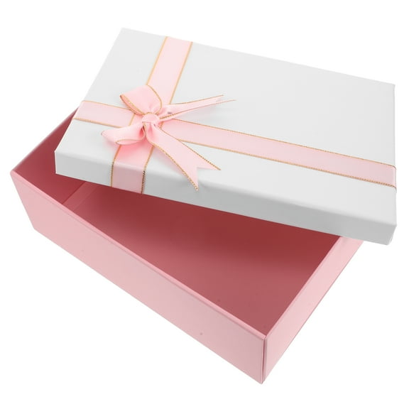 Raindrops Decorative Cardboard Present Box Reusable Birthday Packaging Box Keepsakes Box For Christmas And Holiday Party Favors