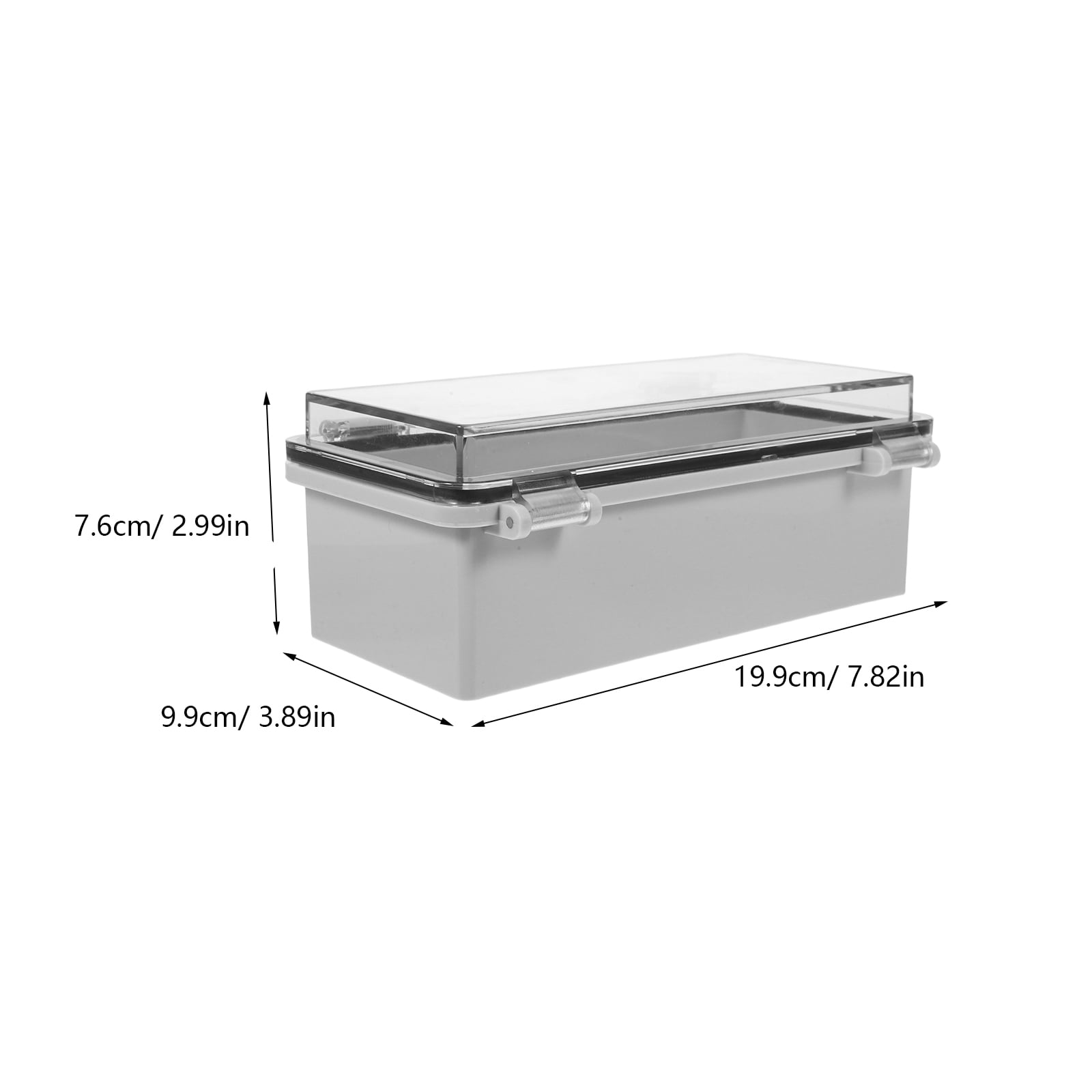 LOLIPPYY Plastic Electrical Enclosure Box for Outdoor Use, Multi-Purpose Protective Plug Box, 1 Piece