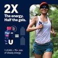 thumbnail image 3 of Geles energéticos UCAN Edge, sabor fresa y plátano (12 sobres de 56 ml) para correr, entrenar, fitness, ciclismo y crossfit | Energía sin azúcar, vegana y cetogénica, 3 of 5