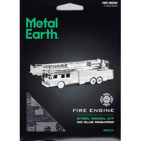 Metal Earth 3D Metal Model Kit Fire Engine