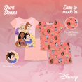 thumbnail image 3 of Conjunto de pijama Disney Princess Selfie para niñas, 4 piezas, talla 8, algodón, 3 of 5