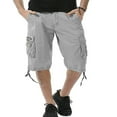thumbnail image 1 of Button-Zipper Closure Cargo Shorts for Men with Pockets, 1 of 6