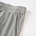 thumbnail image 6 of EOYWHK Mens Drawstring Shorts Elastic Waist with Pockets Mens Gym Shorts for Men Soft Lightweight Breathable Activewear Daily Wear Outdoor Gray, Size XXL, 6 of 9