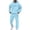Light Blue-A#1076VV, variant on Hearthz Men's Hoodie Tracksuit 2 Pieces Set Drawstring Fleece Jogging Suit Hooded Set Fall Winter Big and Tall Mens Sweatsuits Pink L