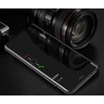 thumbnail image 3 of Compatible With Galaxy S10 Cover Mirror Cell Phone Case, Cover Clear View Pu Leather Case Flip Protective Cover Wallet Cell Phone Case Flip Case Wallet Case Leather Cover For Galaxy S10, Black, 3 of 4