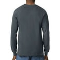 thumbnail image 3 of Gildan Ultra Cotton Long Sleeve T-Shirt for Men, Arts & Crafts, Comfortable 100% Cotton Tee, Dark Heather, S, 3 of 5