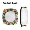 thumbnail image 3 of HELLHERO Walker Seat Covers & Rollator Walker Seat Back Covers with Removable and Washable Easy Install Non-Slip Fit Easy to Clean, Hibiscus Flower, 3 of 7