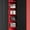 Red+black, variant on MIIIKO Metal Storage Cabinet with Locking Doors, Black 72" Garage Lockable Steel Cabinets with 4 Doors and 5 Shelves for Home, Garage, Pantry Workshop Warehouse