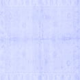 thumbnail image 1 of Ahgly Company Indoor Square Abstract Blue Modern Area Rugs, 4' Square, 1 of 4
