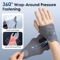 thumbnail image 5 of Cordless Wrist Massager Brace, Electric EMS Wrist Massager with 10 Modes & 29 Intensities, Rechargeable Magnetic Detachable Wrist Support Wrap for Fatigue Relief, Office Home Travel Use, 5 of 11