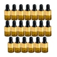 thumbnail image 2 of Frascos cuentagotas de Vidrio de 20 piezas Perfecl 1ML Marrón Dorado, 2 of 8
