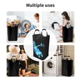 thumbnail image 6 of XMXY Cartoon Blue Astronaut Robot Rectangular Laundry Basket Organizer , Collapsible Folding Tall Clothes Hampers For Laundry With Handles, 6 of 6
