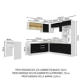 thumbnail image 3 of Cocina Integral Completa Modular Madesa Glamy 504cm BN 01, 3 of 5