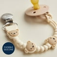 thumbnail image 3 of Itzy Ritzy Sweetie Strap Plus Bear Attache-suce en silicone pour nourrissons, 0 mois et plus, 3 of 6