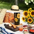 thumbnail image 3 of 20oz Sunflower Tumbler Insulated Stainless Steel Travel Mug with Straw and Lid, Double Wall Water Bottle, Ideal for Ice Coffee, Hot Beverages, 3 of 6