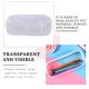 thumbnail image 4 of Tholdsy Estuche transparente para lápices, bolsa para bolígrafos con cremallera de PVC, almacenamiento portátil para artículos de Type10 NO10, 4 of 6