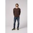 thumbnail image 4 of Adult Unisex Mid-Weight Crewneck Sweatshirt, Ringspun Cotton Blend, 3-End Fleece 903, 4 of 4