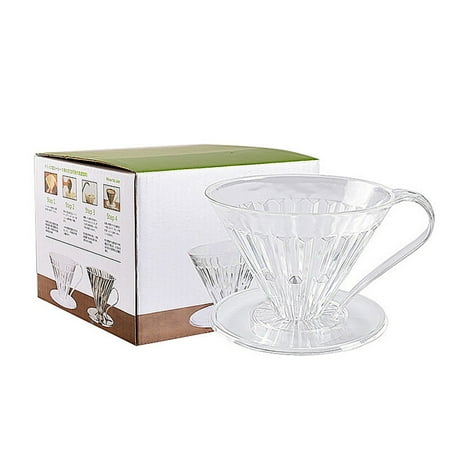 

PASILI Hand Brewed Filter Coffee Filter Hand Drip Coffee Dripper Pour Over Coffee Cup A