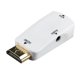 thumbnail image 2 of Gwong Electrónica HW2208 Mini 1080P HDMI-Compatible con el convertidor de adaptador de audio VGA para PC Laptop DVD Desktop, 2 of 7