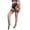 Black, variant on XMMSWDLA Women Fishnet Thigh-High Stockings Tights Suspender Pantyhose Stockings for Women Girls Tights for Toddler Girls