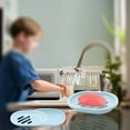 thumbnail image 2 of 2 Pcs Soap Saver for Bathroom, Kitchen, Bathtub, Keep Soap Dry, Stop Mushy Soap Tray for Shower Bathroom Kitchen (Blue), 2 of 9