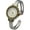 Two-Tone, variant on Collections Japanese Quartz Womens 30mm Case Reflective Bezel Metal Cuff Bangle Watch