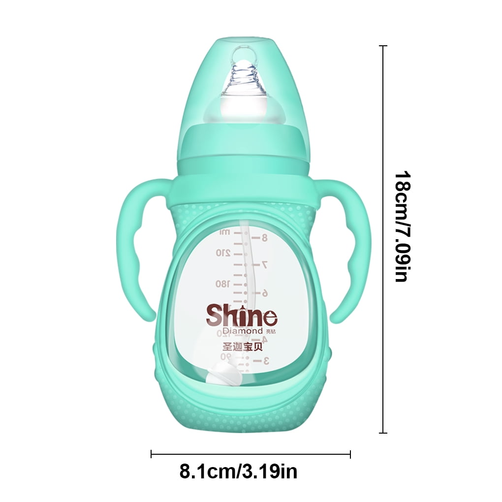 180-240ml one feeding bottle with three use-method Stainless steel thermos  bottle baby Water milk