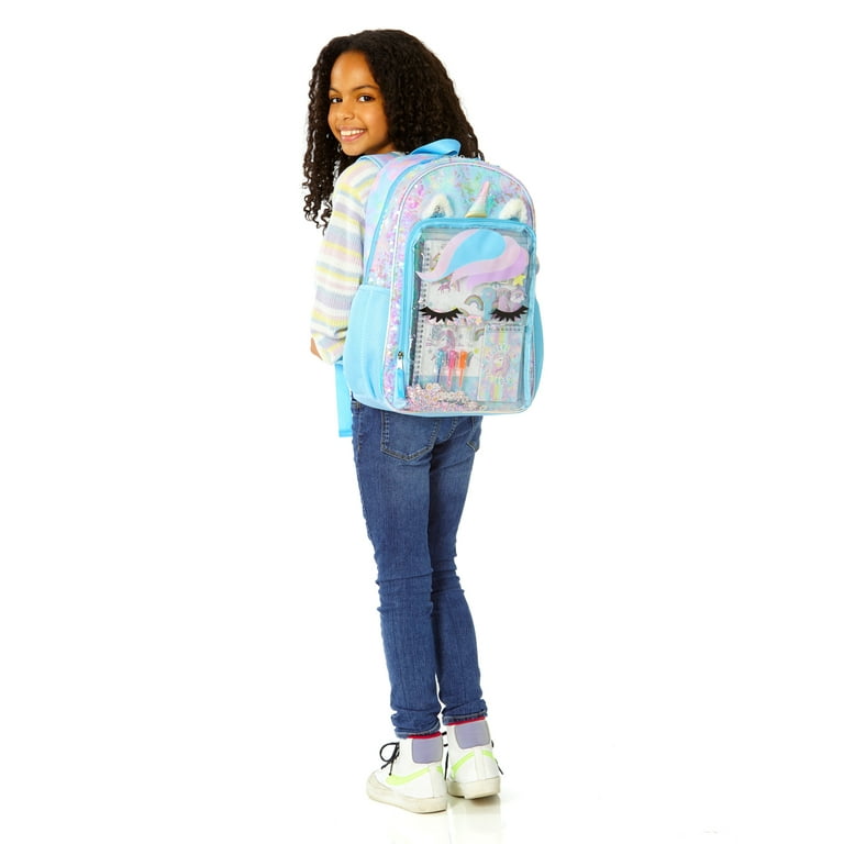 Mackenzie Blue Multi Dino Backpacks