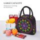 thumbnail image 5 of Balery Mardi Gras5 Bolsa de Almuerzo para Mujeres, Caja de Almuerzo, Bolsa de Almuerzo Pequeña Impermeable, Tote de Almuerzo Reutilizable con Gran Capacidad, 5 of 6
