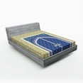 thumbnail image 1 of Ambesonne Moroccan Fitted Sheet, Persian Ottoman Culture, Full Size, Blue Beige, 1 of 2
