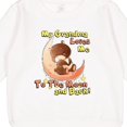 thumbnail image 3 of Inktastic My Grandma Loves Me to the Moon and Back Toddler Sweatshirt, 3 of 4
