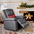 thumbnail image 1 of BeesClover Electric Lift Recliner Chair with Massage and Heat, 8-Point Vibration Massage Chairs, PU Leather Power Lift Recliner Chair for Elderly, 1 of 12