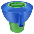 thumbnail image 3 of PENGXIANG Distributeur de Chlore Flottant pour Piscines avec Thermomètre Distributeur de Chlore Pliable avec Évent de Débit Réglable Diamètre 7 Pouces Contient 3 Comprimés de Chlore, 3 of 11
