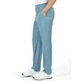 thumbnail image 2 of Men's Golf Tapered Pants Plaid Stretch Relaxed Fit Lightweight Flat Front Pant, 2 of 7