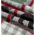 thumbnail image 7 of Virah Bella - Ashville - Lightweight Reversible 3-Piece Lodge Quilt Set with Decorative Pillow Shams, 7 of 7