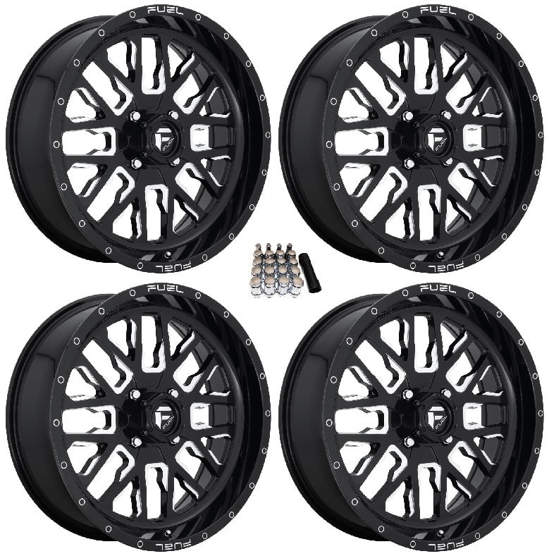 Fuel Stroke UTV Wheels Black 24" Polaris RZR 1000 XP / Ranger XP 900/