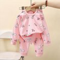 thumbnail image 2 of HFHAPW Kids Toddler Boys Girls Pajamas Funny Graphic Pajamas Gift Sleepwear Pjs Set, 2 of 4