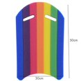 thumbnail image 4 of Kids Adults Rainbow Swimming Kickboard Foam Float Kick Board Pool Training Aid Float Hand Foam Board, 4 of 5