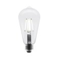 thumbnail image 2 of Better Homes & Gardens LED Vintage Light Bulb, ST19 40W Daylight Classic Filament, E26, Dim - 4 Pk, 2 of 9