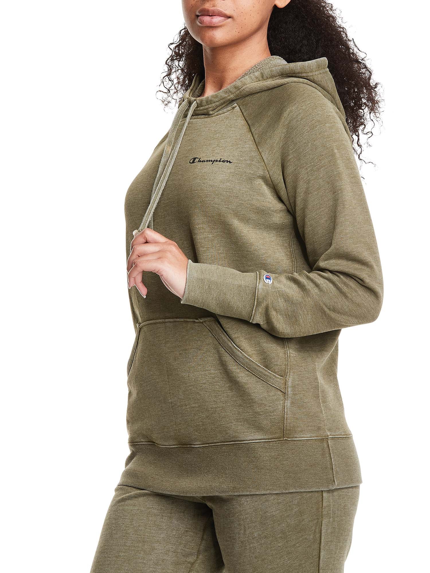 Olive green clearance champion hoodie women's
