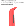 thumbnail image 2 of ACDANC 2026 New Touchless Soap Dispenser,Touchless Operation Dish Soap Dispenser for Kitchen,400Ml Automatic Soap Dispenser Touchless for Bathroom,Kitchen,Office,Restaurant,Red, 2 of 5