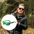 thumbnail image 2 of Man Sunglasses Camping Traveling Glasses Riding PC Plastic Male Eyeglasses Running Mountaineering Eyewear Sunlight Protection Type 4, 2 of 7