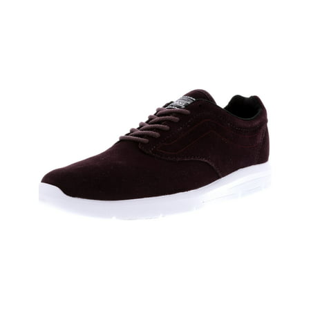 Vans Iso 1.5 Suede Iron Brown / True White Low Top Skateboarding Shoe - 9.5M (Best Ironing Board For Dress Shirts)