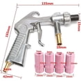 thumbnail image 3 of Air Sandblaster Sandblasting Airblast Gun Sandblasters 4.5mm/5mm/6mm/7mm Ceramic Nozzle Tips kit, 3 of 4