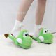thumbnail image 3 of Juego Mario dibujos animados Yoshi dinosaurio zapatillas divertidas pareja hogar piso personalizado zapatillas de algodón de invierno para hombres, 3 of 5