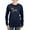 Navy, variant on CafePress - Wild Dachshund Women's Long Sleeve Dark T Shirt - Women's Long Sleeve Graphic Tee Casual Fit