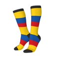 thumbnail image 2 of Colombian Flag Knee High Socks for Women Long Leg Warmers Socks, 2 of 7