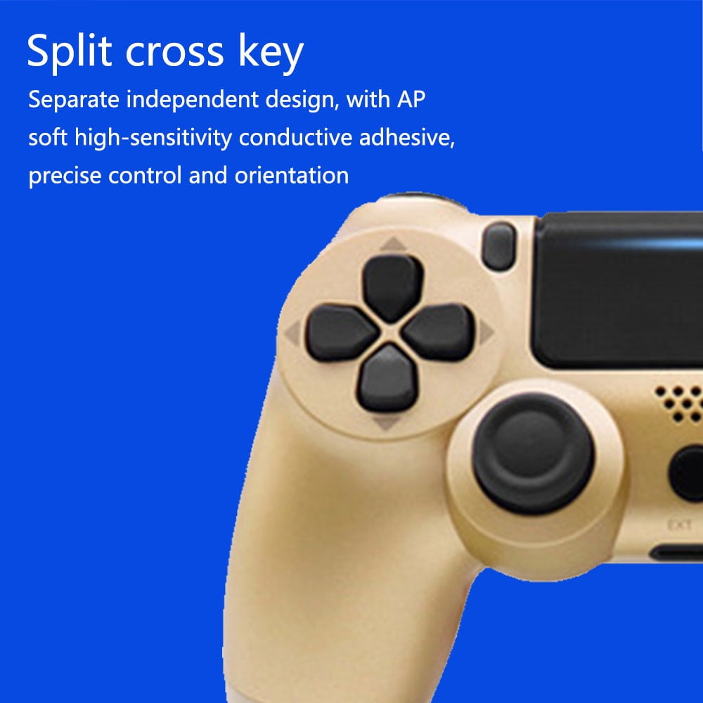 YUNDAP Wireless Game Controller Ps4 Controller Bluetooth Dual Head Head